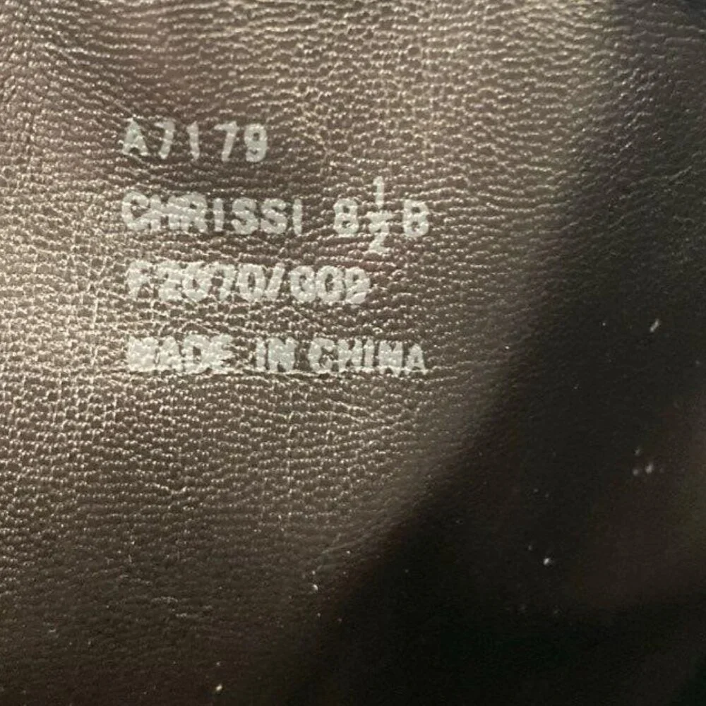 Coach Brown Signature Canvas and Black Leather Over-the-Knee Boots